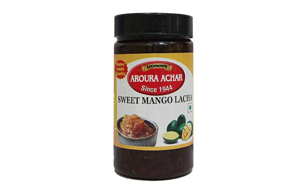 Aroura Achar Sweet Mango Lacha    Plastic Jar  250 grams